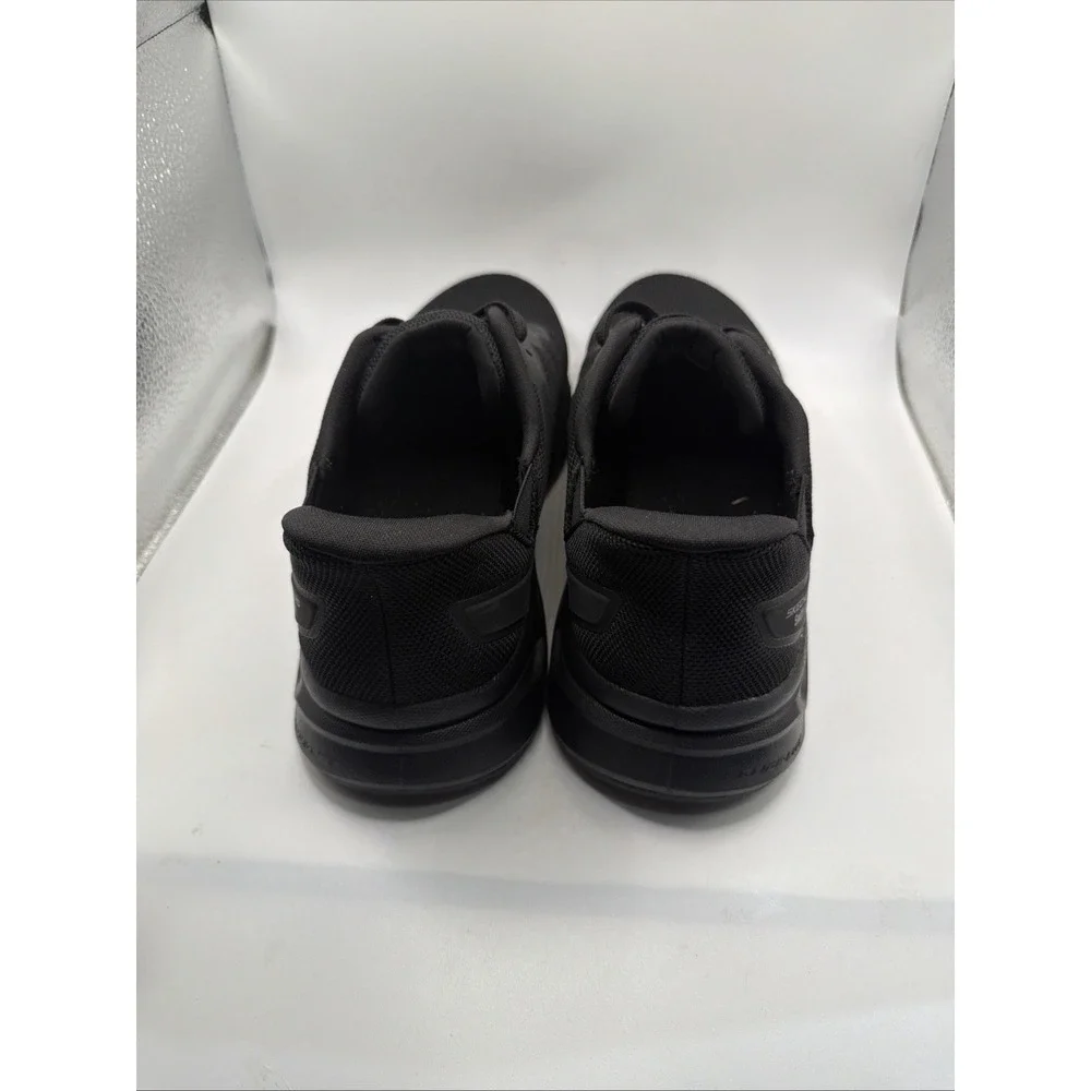 Skechers hands-free swift Fit men's Slip On Black No Bending Shoe. Size 10.5 New